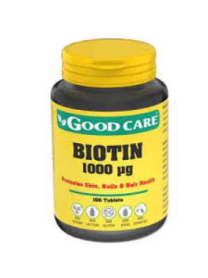 Biotin 1000 - 100 Comprimidos - Good Care